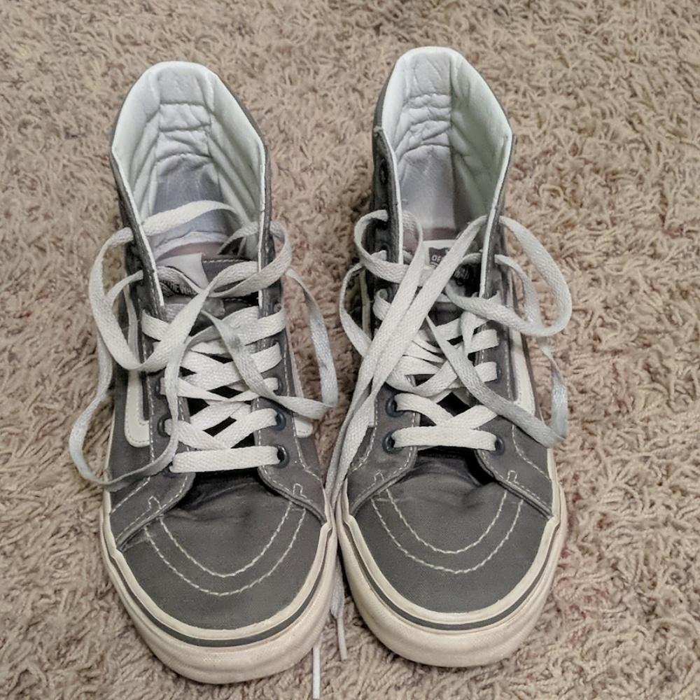 Dark Grey Vans